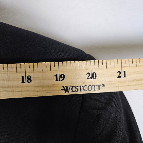 Apollo King Double Breasted Blazer Peak Lapel Black Mens 44R Suit Jacket Classic - Picture 13 of 16